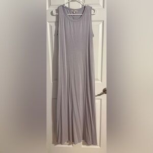 Andree by Unit Gray Sleeveless Maxi Dress